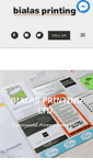 Mobile Screenshot of bialasprinting.com